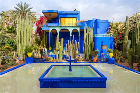 yves st laurent's majorelle garden